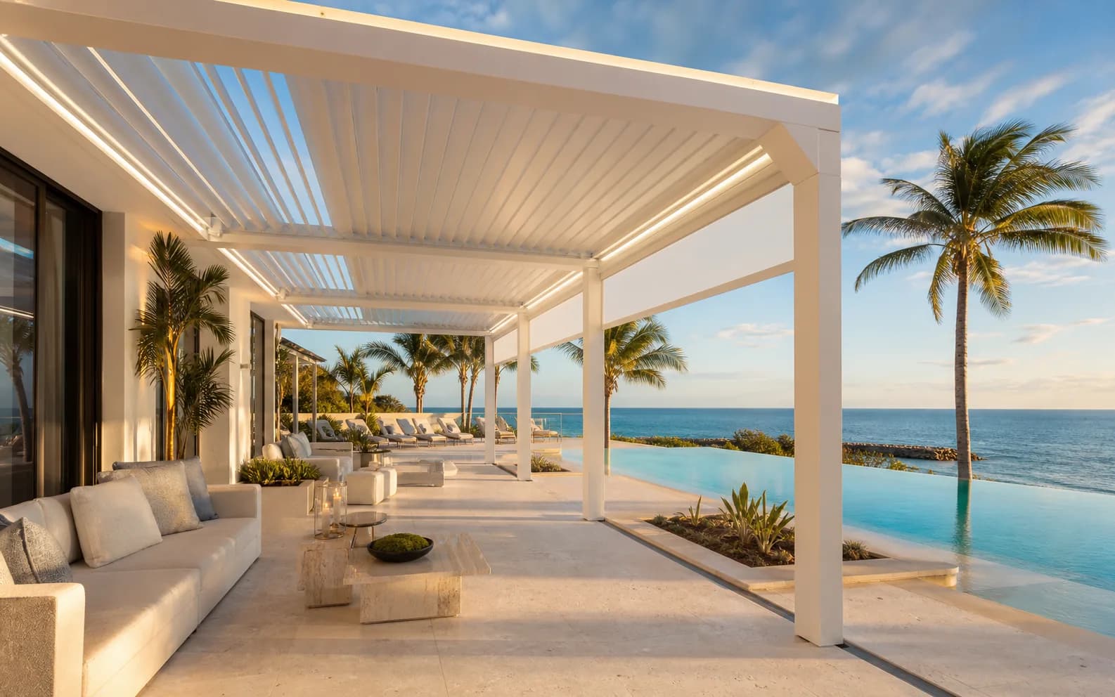 Resort & Hospitality smart pergola environment