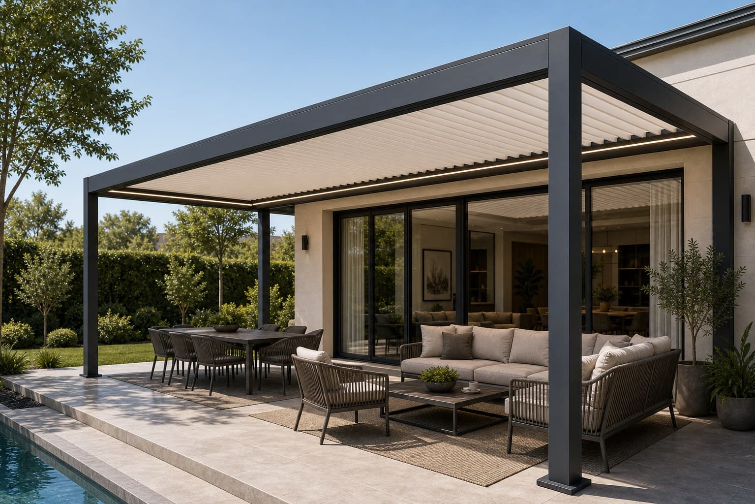 Large Villa Outdoor Room Environmental use