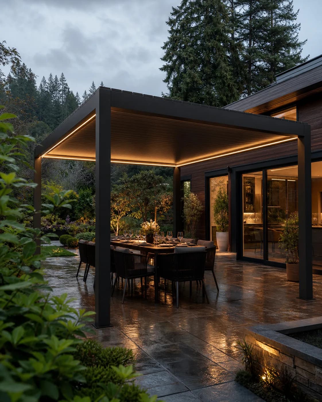 RKOVE Classic smart pergola environment
