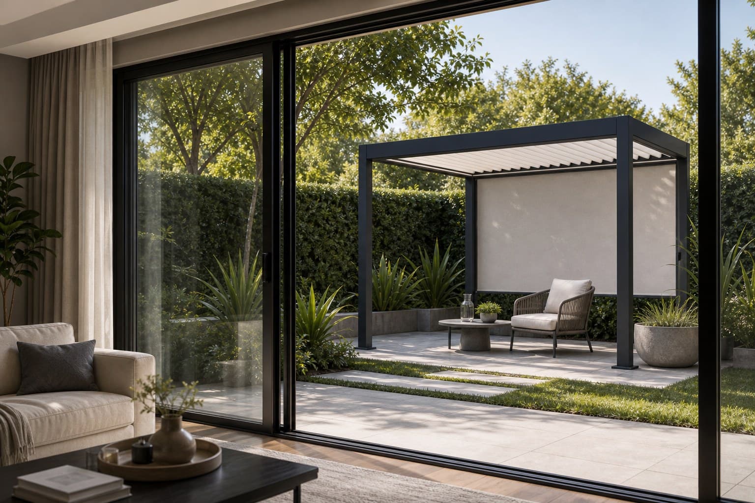 Garden Retreat Indoor-outdoor transition
