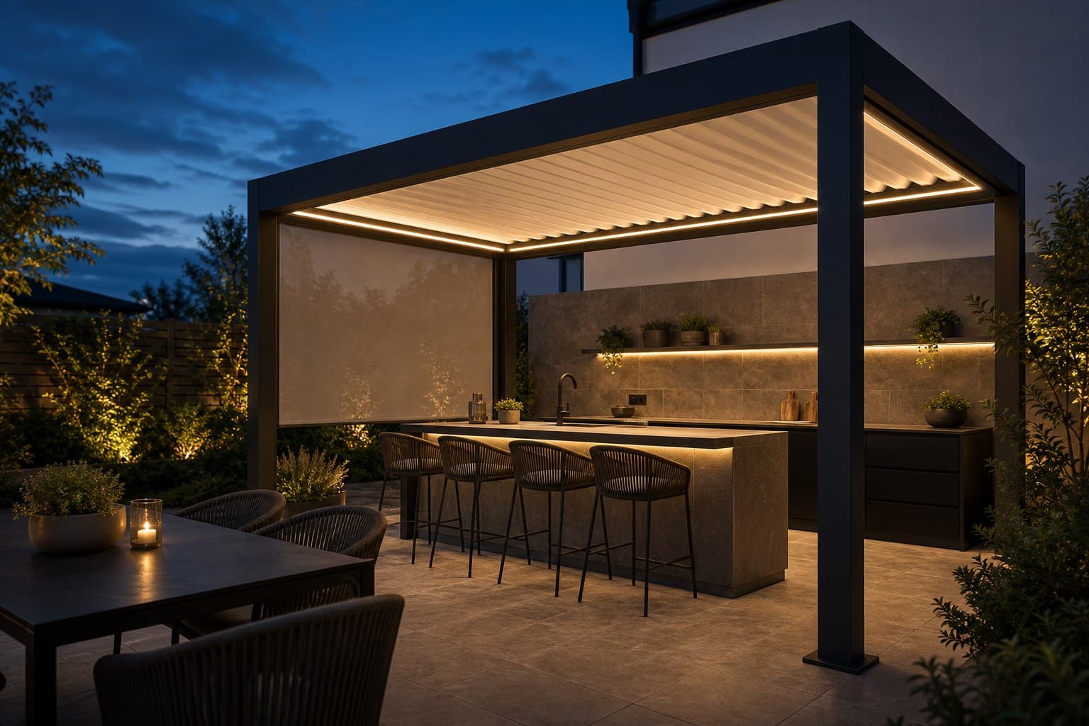 Starter Outdoor Kitchen Alternate project angle