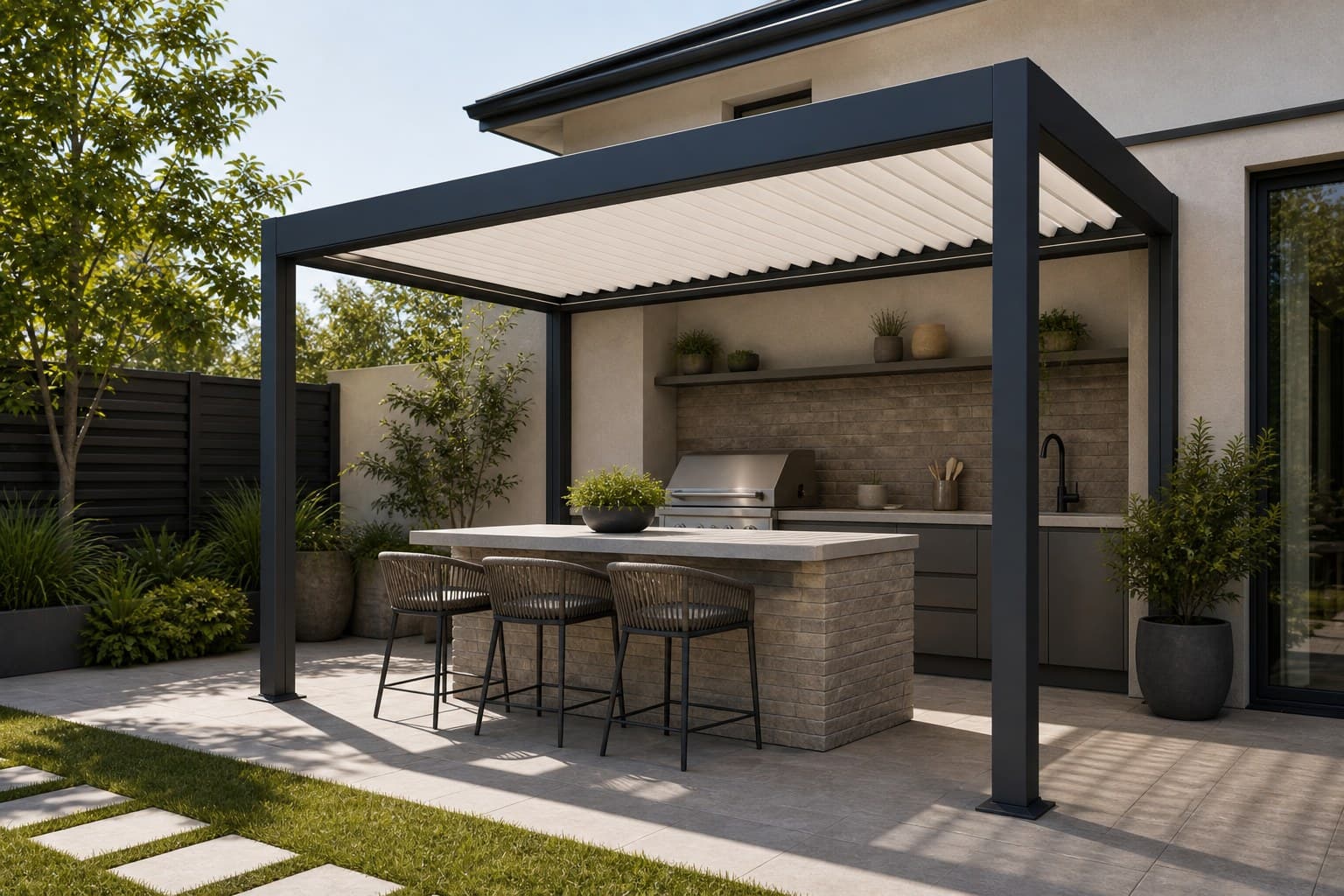 Starter Outdoor Kitchen Environmental use
