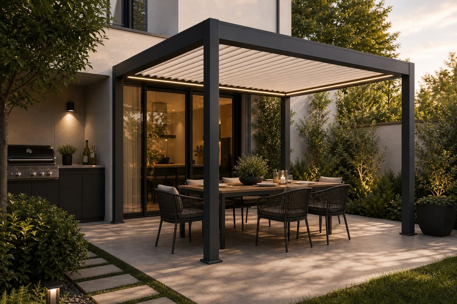 Starter Outdoor Kitchen Market lifestyle view