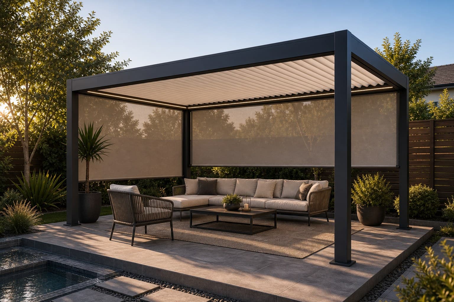 Backyard Privacy Lounge RKOVE inspiration