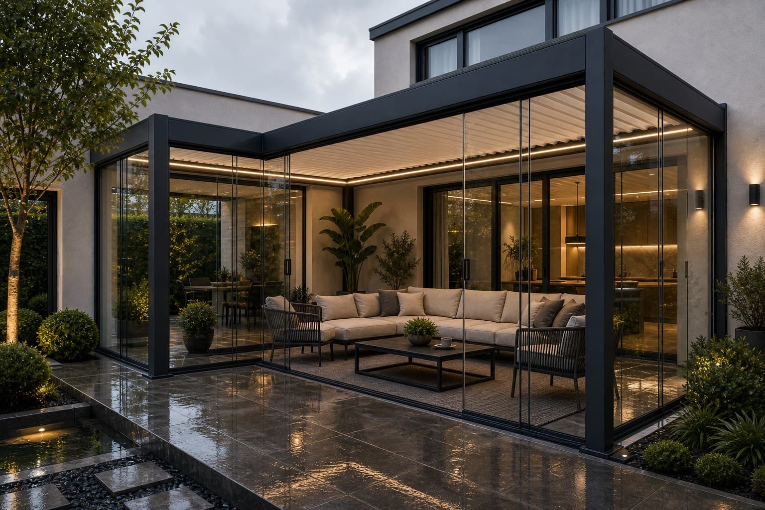 Courtyard Outdoor Room Environmental use