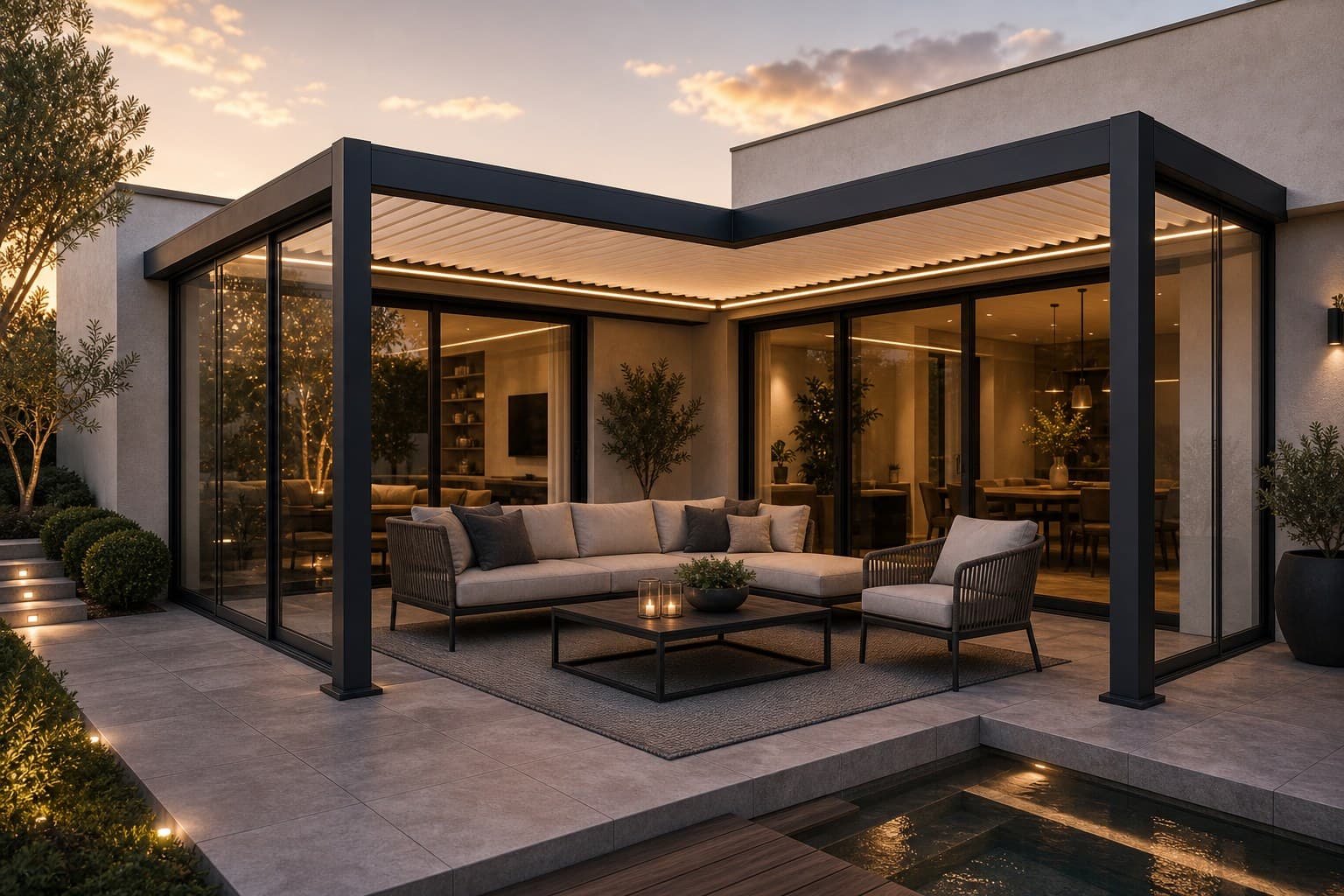 Courtyard Outdoor Room RKOVE inspiration