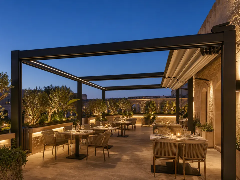Abu Dhabi Resort Pergola outdoor living guide