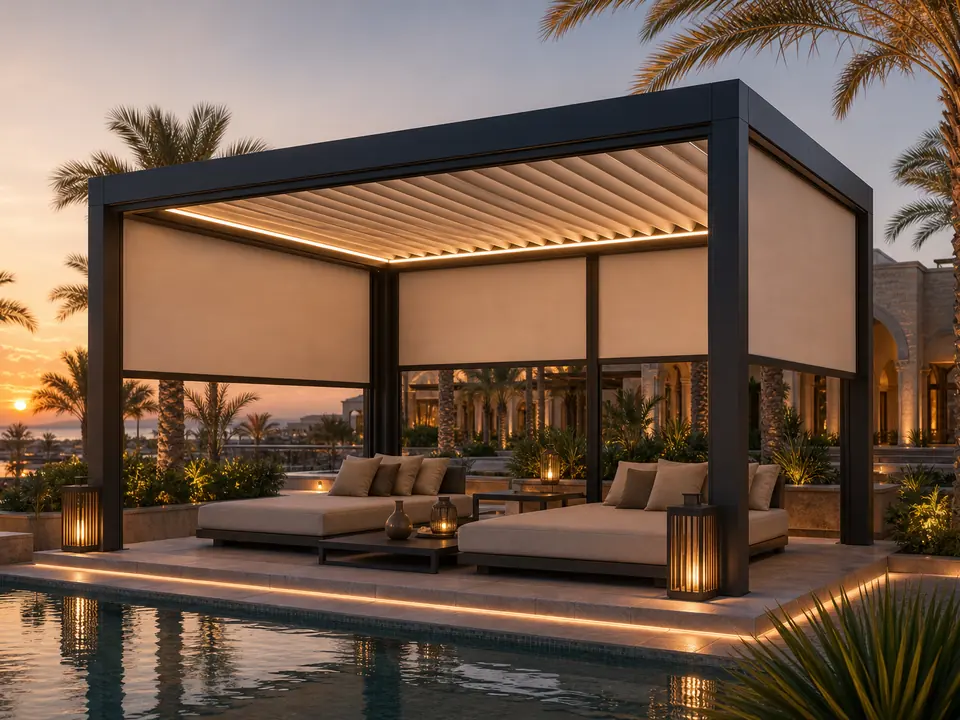 Luxury Poolside Pergola outdoor living guide