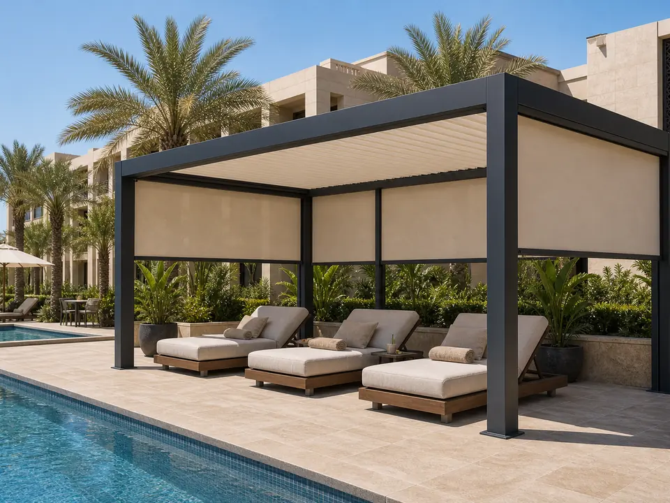 Pergola for Resorts and Hospitality Spaces outdoor living guide