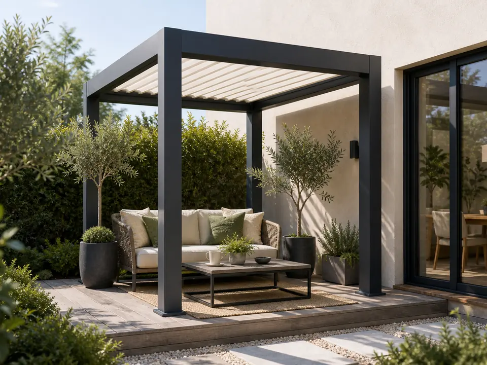 C Series Motorized Louver Pergola Advantages outdoor living guide