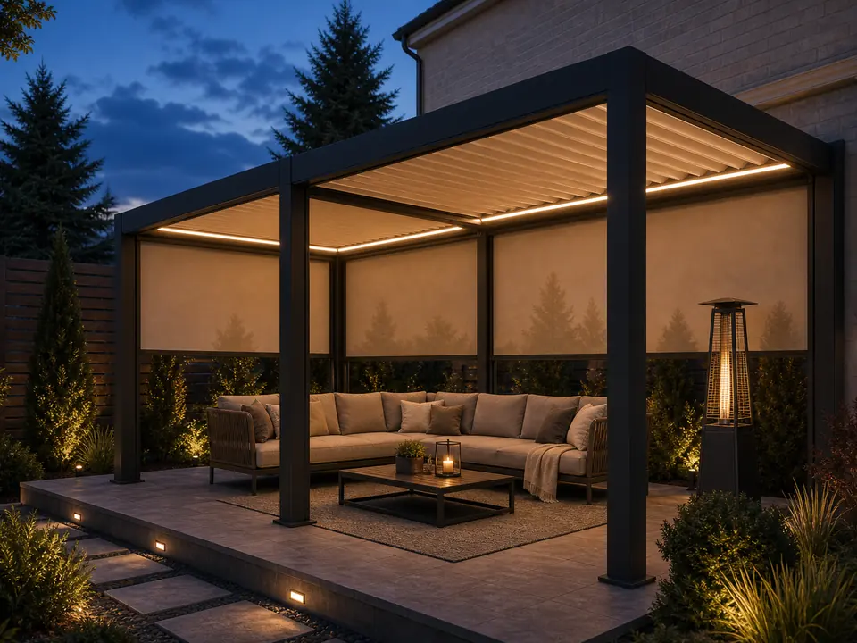 Windproof Roller Screen Patent Engineering outdoor living guide
