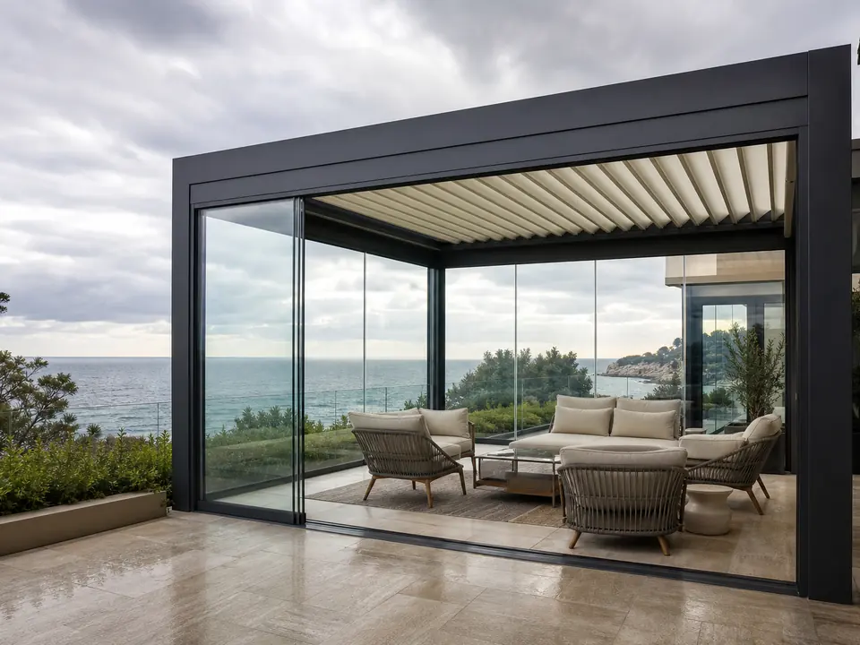French Riviera Resort Pergola outdoor living guide