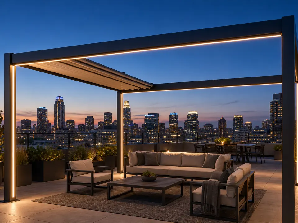 New York Rooftop Pergola outdoor living guide